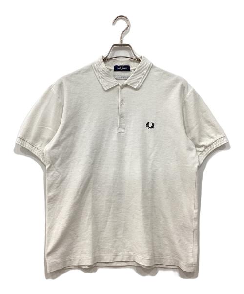 FRED PERRY（フレッドペリー）FRED PERRY (フレッドペリー) ポロシャツ ホワイト サイズ:Mの古着・服飾アイテム
