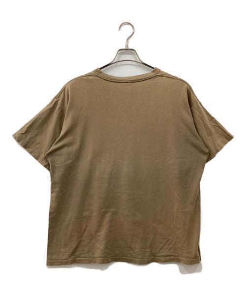 stussy（ステューシー）stussy (ステューシー) カモ Sロゴ Tシャツ ベージュ サイズ:XLの古着・服飾アイテム