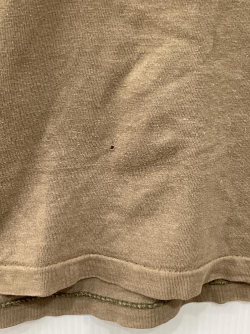 stussy（ステューシー）stussy (ステューシー) カモ Sロゴ Tシャツ ベージュ サイズ:XLの古着・服飾アイテム