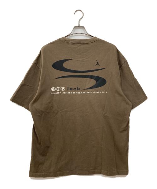 JORDAN（ジョーダン）JORDAN (ジョーダン) TRAVIS SCOTT (トラヴィススコット) Tシャツ ブラウン サイズ:XLの古着・服飾アイテム
