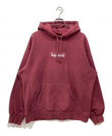 SUPREME（シュプリーム）の古着「ボックス ロゴ フーデッド スウェット シャツ」｜ボルドー