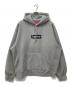SUPREME（シュプリーム）の古着「ボックス ロゴ フーデッド スウェット シャツ」｜グレー