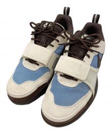NIKE×Travis Scott（ナイキ×トラヴィススコット）の古着「ZOOM FIELD JAXX LECHE BLUE/BAROQUE BROWN-PALE IVORY」｜ブルー×アイボリー