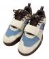 NIKE（ナイキ）の古着「ZOOM FIELD JAXX LECHE BLUE/BAROQUE BROWN-PALE IVORY」｜ブルー×アイボリー