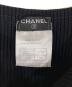 中古・古着 CHANEL (シャネル) CCロゴニットワンピース ブラック サイズ:34：30000円