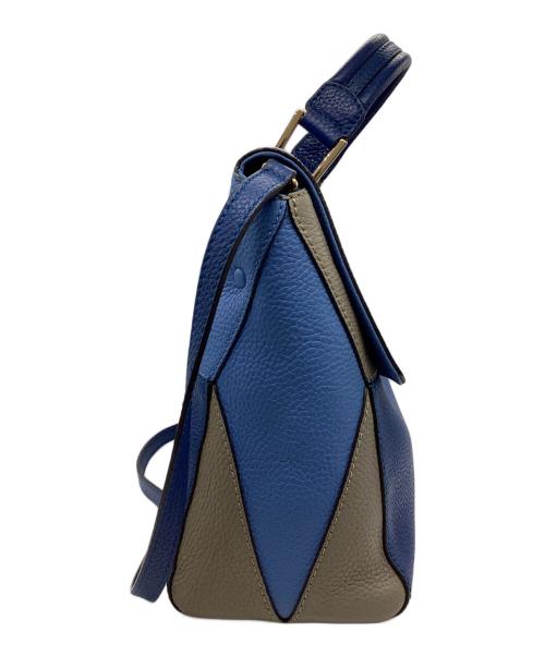 FURLA（フルラ）FURLA (フルラ) 2WAYハンドバッグ ブルーの古着・服飾アイテム