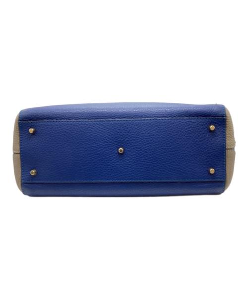 FURLA（フルラ）FURLA (フルラ) 2WAYハンドバッグ ブルーの古着・服飾アイテム