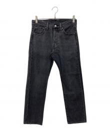 LEVI'S（リーバイス）の古着「ORIGINAL BLACKブラックデニムパンツ」｜ブラック