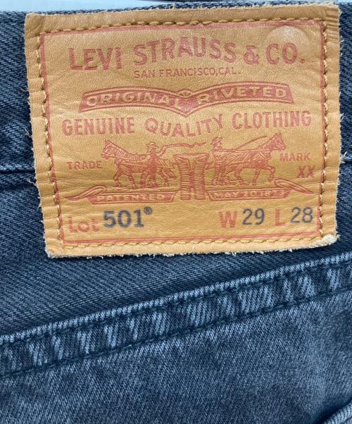 LEVI'S（リーバイス）LEVI'S (リーバイス) ORIGINAL BLACKブラックデニムパンツ ブラック サイズ:29の古着・服飾アイテム