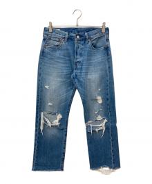 LEVI'S（リーバイス）の古着「ダメージデニムパンツ」｜インディゴ