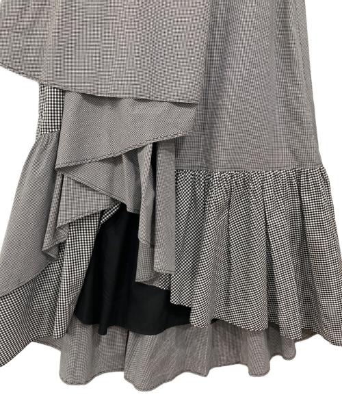 Snidel（スナイデル）Snidel (スナイデル) デザインティアードスカート グレー サイズ:1の古着・服飾アイテム