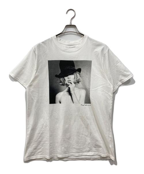 Couture d'adam（クチュールドアダム）COUTURE D'ADAM (クチュールドアダム) Sam Haskins T kate in jail/フォトTシャツ ホワイト サイズ:40の古着・服飾アイテム