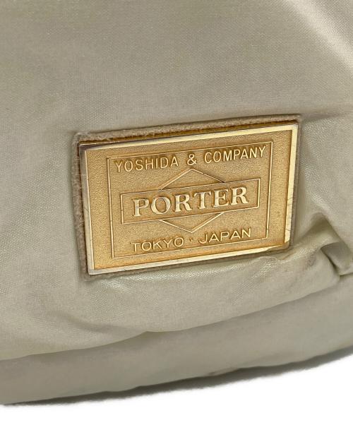 PORTER GIRL（ポーターガール）PORTER GIRL (ポーターガール) シューティングスター オーロラパール ショルダーバッグ アイボリーの古着・服飾アイテム
