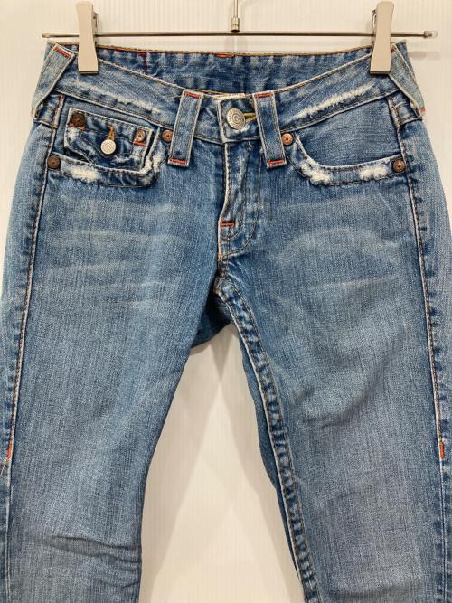 TRUE RELIGION（トゥルー レリジョン）TRUE RELIGION (トゥルー レリジョン) フレアデニム インディゴ サイズ:24の古着・服飾アイテム