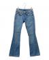 TRUE RELIGION（トゥルー レリジョン）の古着「フレアデニム」｜インディゴ