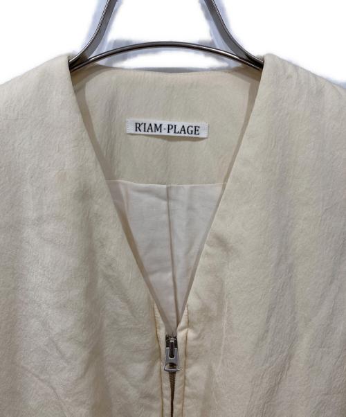 riam -plage（プラージュ）RIAM -PLAGE (プラージュ) パフィーブルゾン アイボリー サイズ:38の古着・服飾アイテム