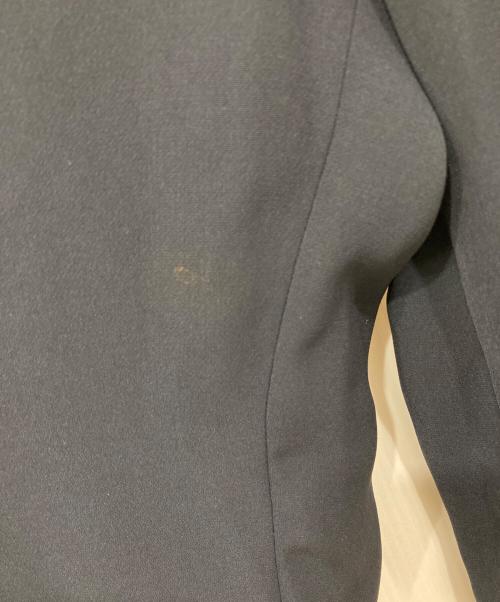 ebure（エブール）ebure (エブール) ウエストギャザー オールインワン ネイビー サイズ:38の古着・服飾アイテム