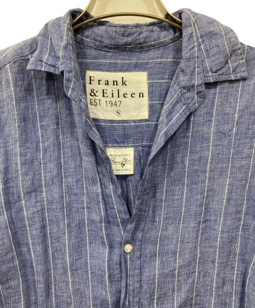 Frank&Eileen（フランクアンドアイリーン）Frank&Eileen (フランクアンドアイリーン) HUNTER シャツワンピース ブルー サイズ:Sの古着・服飾アイテム
