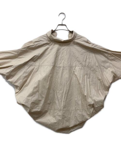 R’IAM-PLAGE（リアムプラージュ）R’IAM-PLAGE (リアムプラージュ) フォルムスキッパーシャツ ベージュ サイズ:Freeの古着・服飾アイテム