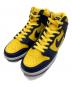 NIKE（ナイキ）の古着「ハイカットスニーカー」｜ネイビー×イエロー