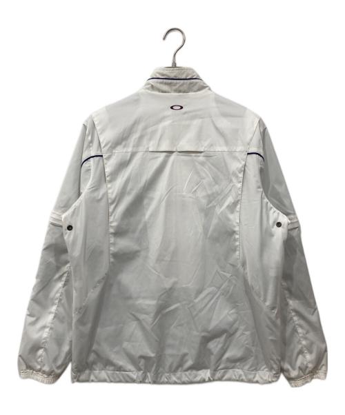 OAKLEY（オークリー）OAKLEY (オークリー) ジップジャケット ホワイト サイズ:XLの古着・服飾アイテム