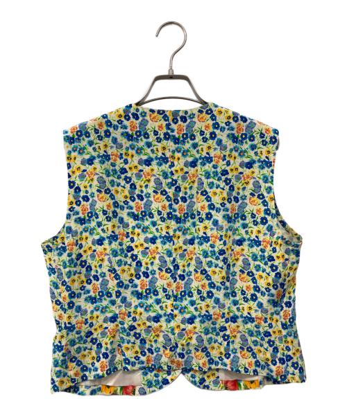 GIANNI VERSACE（ジャンニ・ヴェルサーチ）GIANNI VERSACE (ジャンニ・ヴェルサーチ) フラワープリントベスト マルチカラー サイズ:表記無し(実寸を参照ください)の古着・服飾アイテム