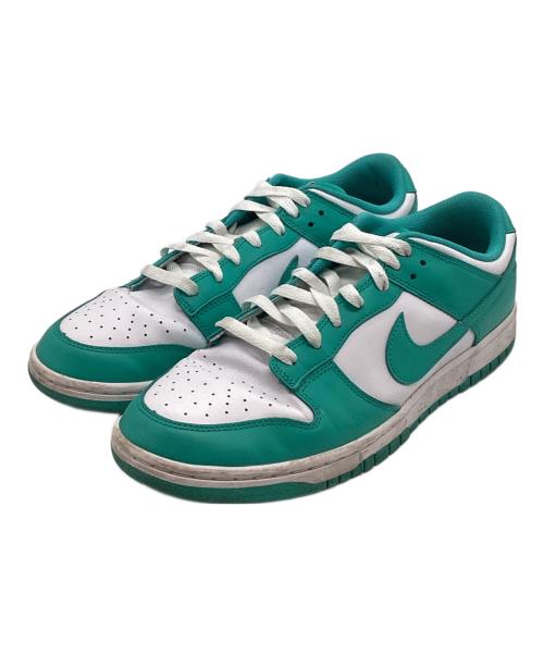 NIKE（ナイキ）NIKE (ナイキ) ローカットスニーカー グリーン×ホワイト サイズ:28.5の古着・服飾アイテム