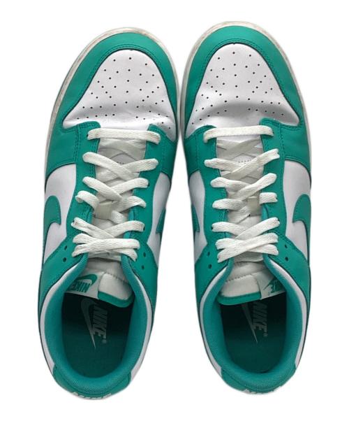 NIKE（ナイキ）NIKE (ナイキ) ローカットスニーカー グリーン×ホワイト サイズ:28.5の古着・服飾アイテム