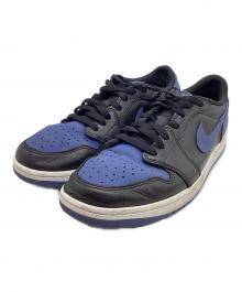 NIKE（ナイキ）の古着「ローカットスニーカー」｜ネイビー×ブラック
