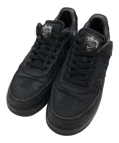 NIKE（ナイキ）NIKE (ナイキ) stussy (ステューシー) ローカットスニーカー ブラック サイズ:26.5cmの古着・服飾アイテム