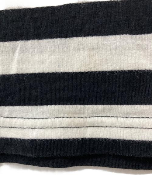 SUPREME（シュプリーム）SUPREME (シュプリーム) ボーダーTシャツ ブラック×ホワイト サイズ:Sの古着・服飾アイテム