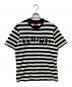 SUPREME（シュプリーム）の古着「ボーダーTシャツ」｜ブラック×ホワイト
