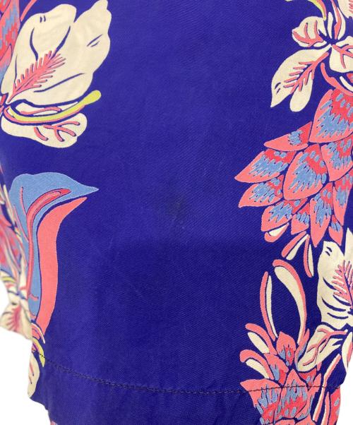 Sun Surf（サンサーフ）Sun Surf (サンサーフ) 半袖アロハシャツ ブルー サイズ:Sの古着・服飾アイテム