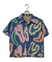 KEONI OF HAWAII（ケオニオブハワイ）の古着「半袖シャツ」｜ブルー
