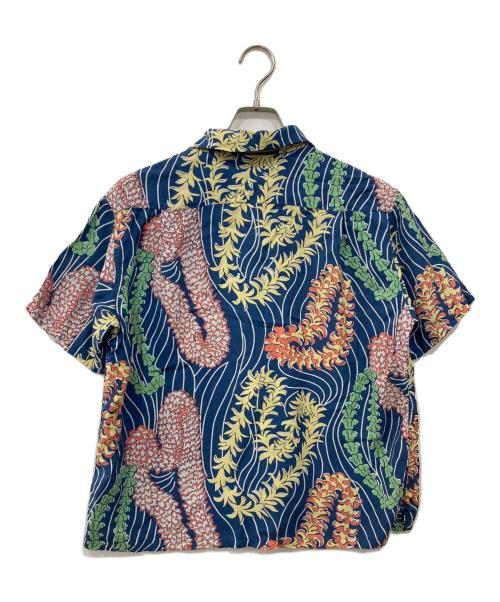KEONI OF HAWAII（ケオニオブハワイ）KEONI OF HAWAII (ケオニオブハワイ) 半袖シャツ ブルー サイズ:Sの古着・服飾アイテム
