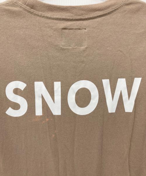 JOURNAL STANDARD relume（ジャーナルスタンダード レリューム）JOURNAL STANDARD relume (ジャーナルスタンダード レリューム) Snow peak (スノーピーク) Tシャツワンピース ベージュ サイズ:Freeの古着・服飾アイテム