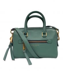 MARC JACOBS（マークジェイコブス）の古着「リクルート スモール バウレットバッグ」｜グリーン
