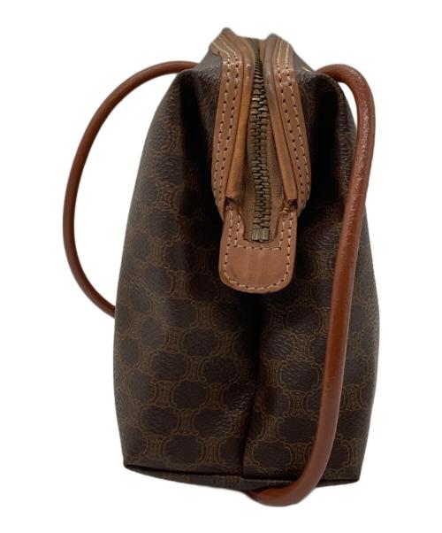 CELINE（セリーヌ）CELINE (セリーヌ) マカダム柄ショルダーバッグ ベージュの古着・服飾アイテム
