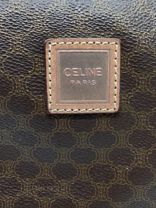 CELINE（セリーヌ）CELINE (セリーヌ) マカダム柄ショルダーバッグ ベージュの古着・服飾アイテム