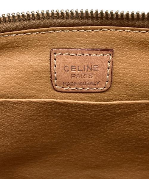 CELINE（セリーヌ）CELINE (セリーヌ) マカダム柄ショルダーバッグ ベージュの古着・服飾アイテム