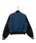 adidas (アディダス) カレッジ デニムジャケット インディゴ×ブラック サイズ:S：5000円