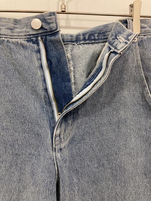 CALNAMUR（カルナムール）CALNAMUR (カルナムール) バックリボンデニムパンツ インディゴ サイズ:Mの古着・服飾アイテム