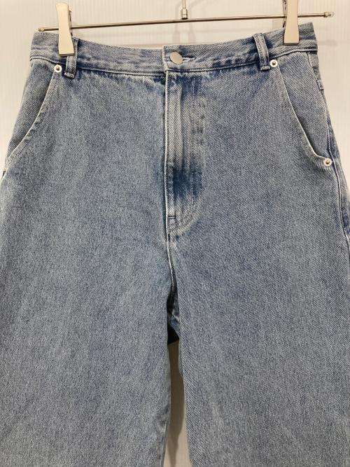 CALNAMUR（カルナムール）CALNAMUR (カルナムール) バックリボンデニムパンツ インディゴ サイズ:Mの古着・服飾アイテム
