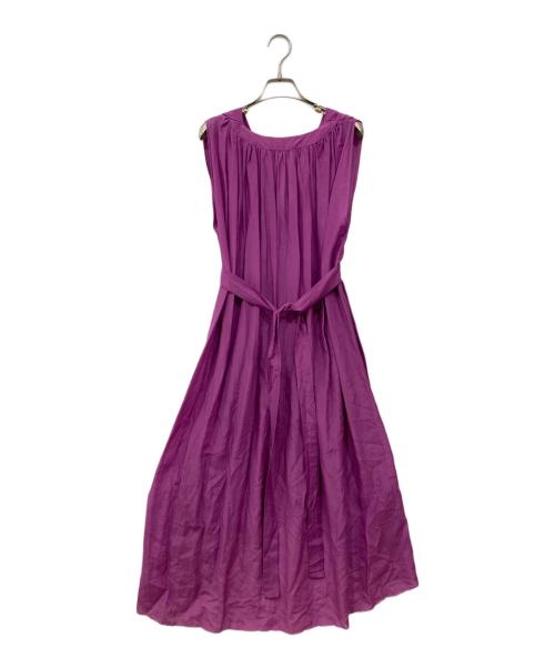 MYLAN（マイラン）MYLAN (マイラン) ノースリーブワンピース パープル サイズ:Freeの古着・服飾アイテム