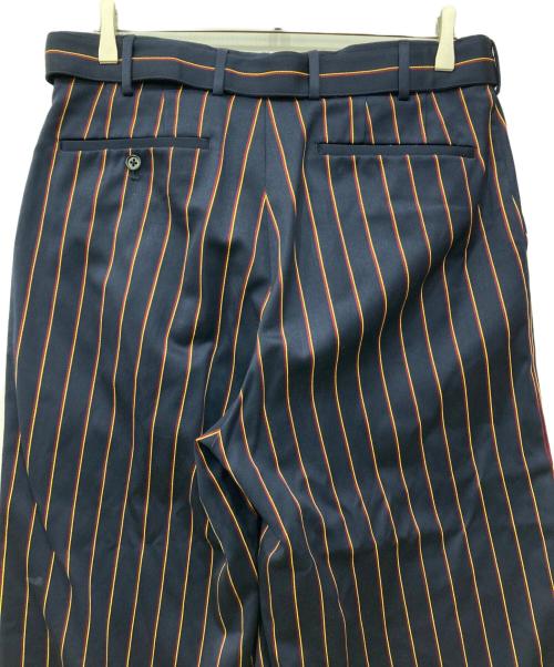UNITED ARROWS & SONS（ユナイテッドアローズ アンド サンズ）UNITED ARROWS & SONS (ユナイテッドアローズ アンド サンズ) ストライプパンツ ネイビー サイズ:Lの古着・服飾アイテム