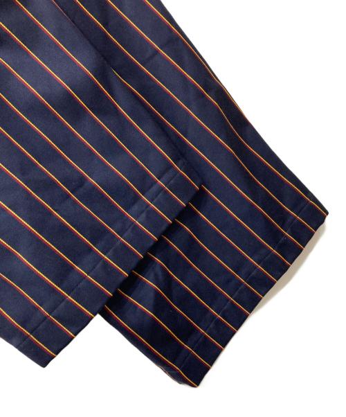 UNITED ARROWS & SONS（ユナイテッドアローズ アンド サンズ）UNITED ARROWS & SONS (ユナイテッドアローズ アンド サンズ) ストライプパンツ ネイビー サイズ:Lの古着・服飾アイテム