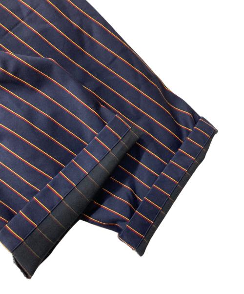UNITED ARROWS & SONS（ユナイテッドアローズ アンド サンズ）UNITED ARROWS & SONS (ユナイテッドアローズ アンド サンズ) ストライプパンツ ネイビー サイズ:Lの古着・服飾アイテム