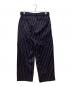 UNITED ARROWS & SONS (ユナイテッドアローズ アンド サンズ) ストライプパンツ ネイビー サイズ:L：5000円