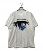 DON'T CAREドントケア）の古着「グラフィックTシャツ」｜ホワイト