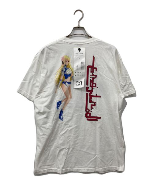 DON'T CARE（ドントケア）DON'T CARE (ドントケア) グラフィックTシャツ ホワイト サイズ:2の古着・服飾アイテム